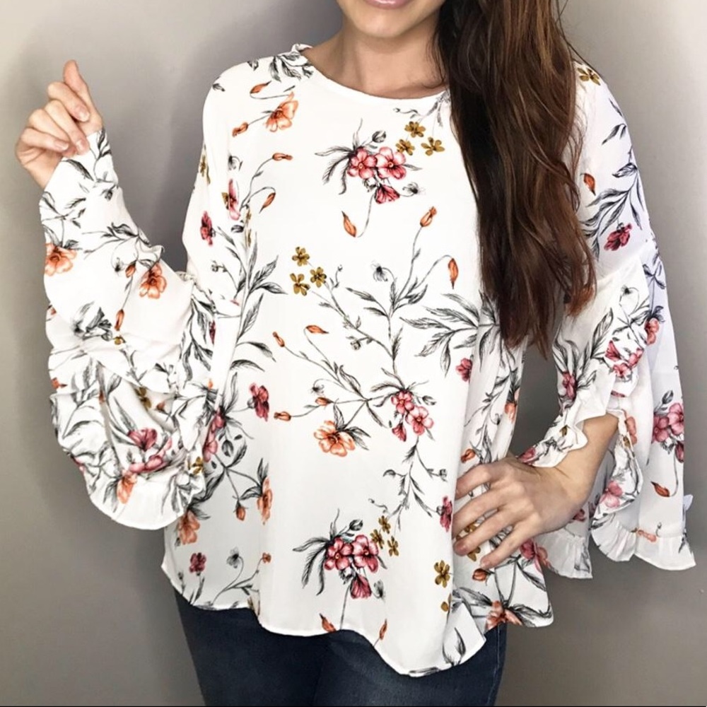Floral Blouse - Picture 3 of 7